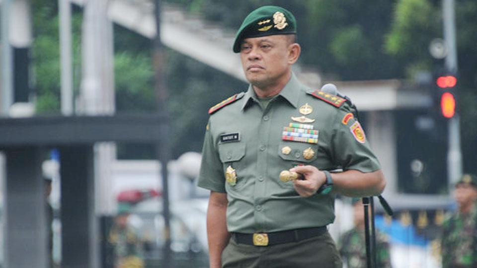 Panglima TNI Jenderal Gatot Nurmantyo. - INDOSPORT